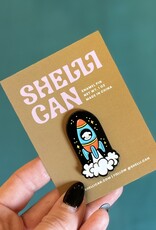 Shelli.can fibre space x Shelli Can Astronaut Enamel Pin