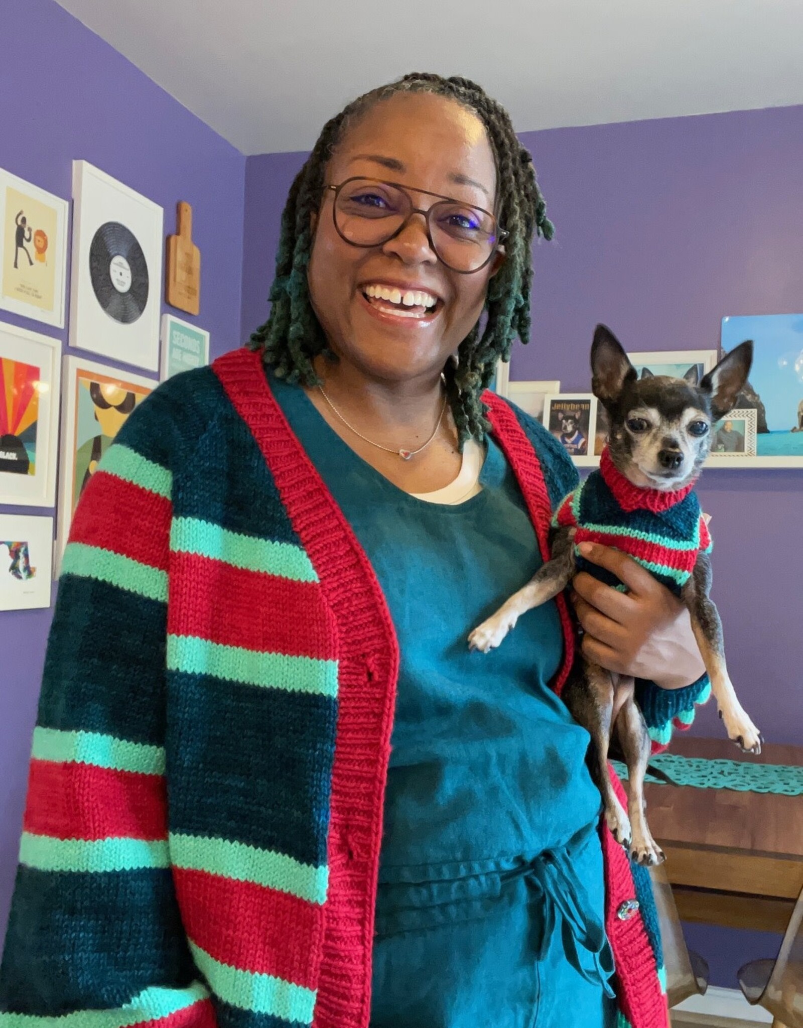 Bespoke Dog Sweaters with Dana WilliamsJohnson fibre space