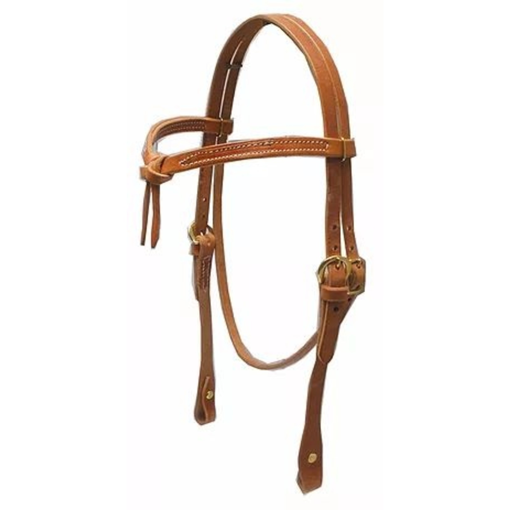 Knotted  Browband - Screw Cheek