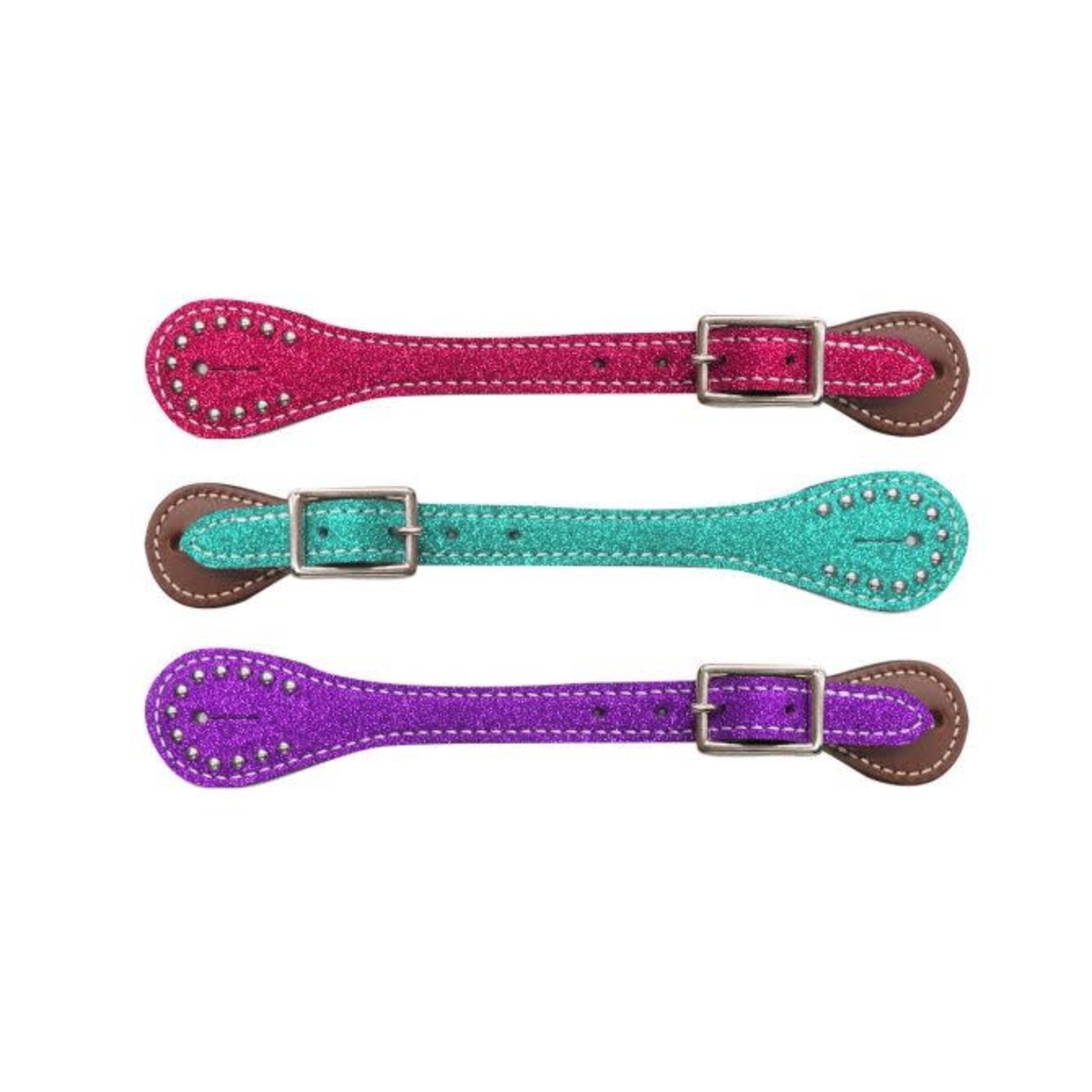 Youth Glitter Spur Straps
