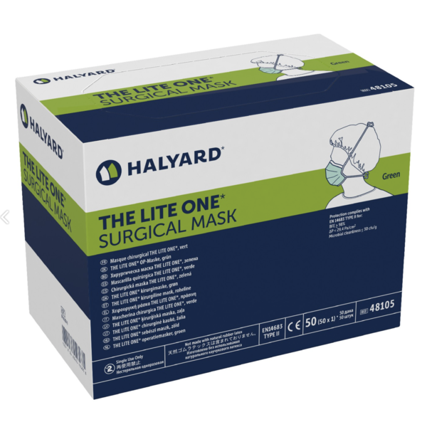 Halyard Halyard LITE ONE  48100 Surgical Mask, 50/Box