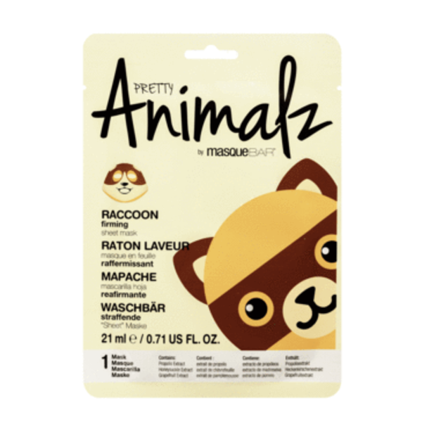 ANIMALZ Animalz Racoon Firming Sheet Mask 21ML