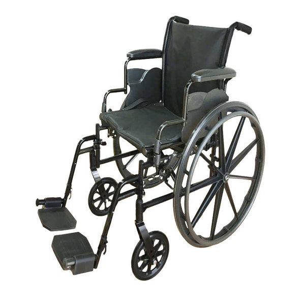 Mobb Mobb MHWC1018 Steel Wheelchair 18" Seat