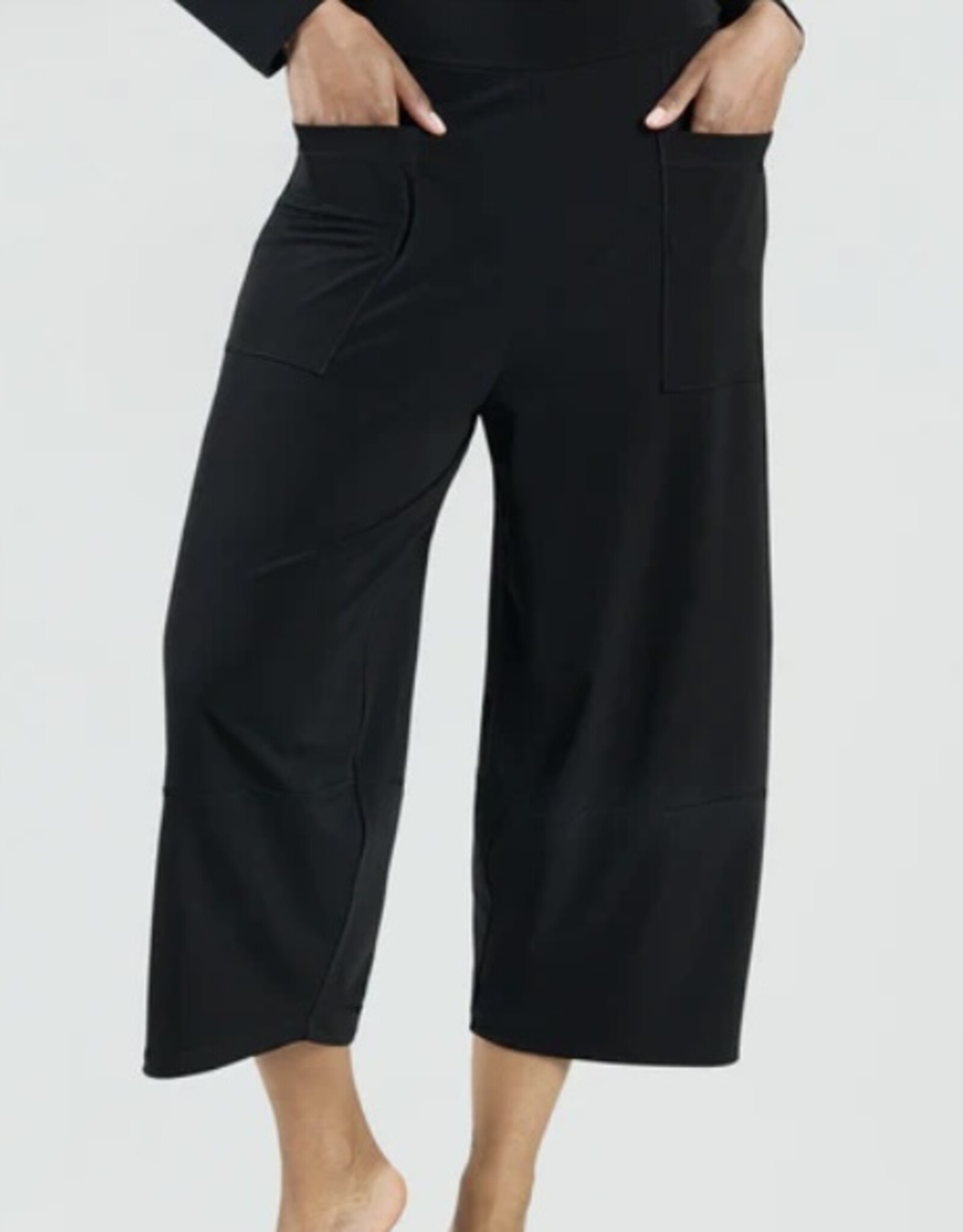 Clara Sunwoo Center Seam Front Slit Ankle Pant  Apparel Bottoms Pants