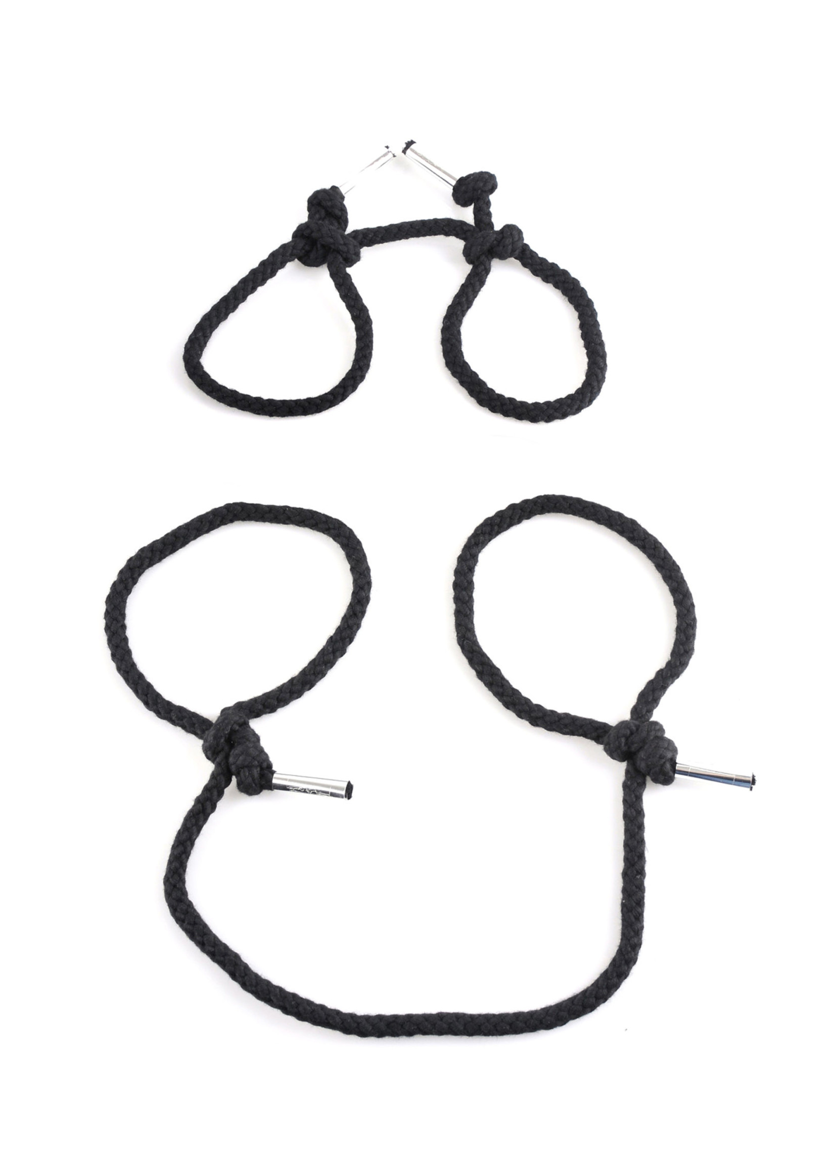 Pipedream Products, Inc. Fetish Fantasy Series Silk Rope Bondage Set Black