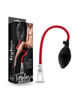 Blush Novelties Temptasia Beginners Clitoral Pump System Black And Red