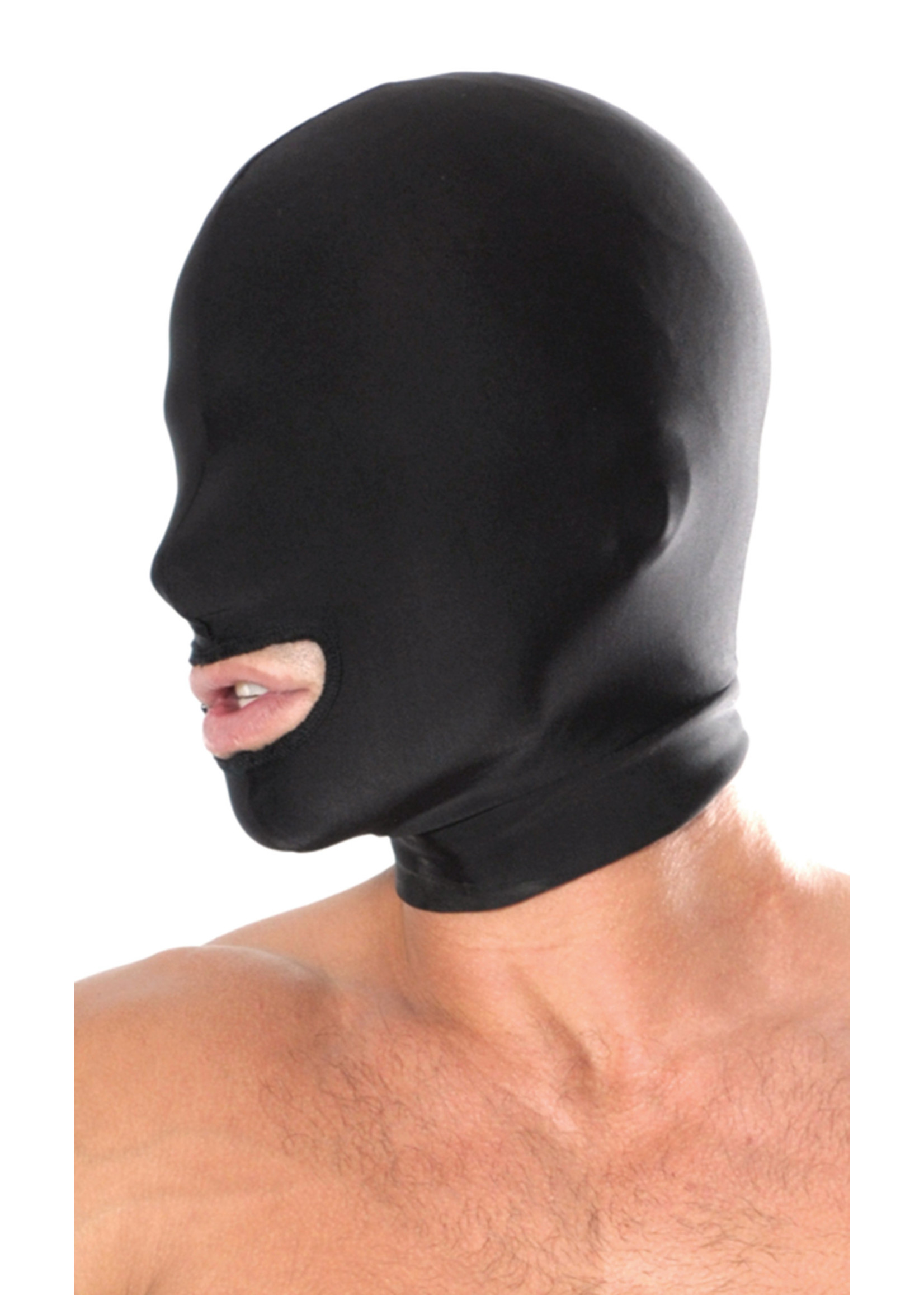 Pipedream Products, Inc. Fetish Fantasy Spandex Open Mouth Hood Black