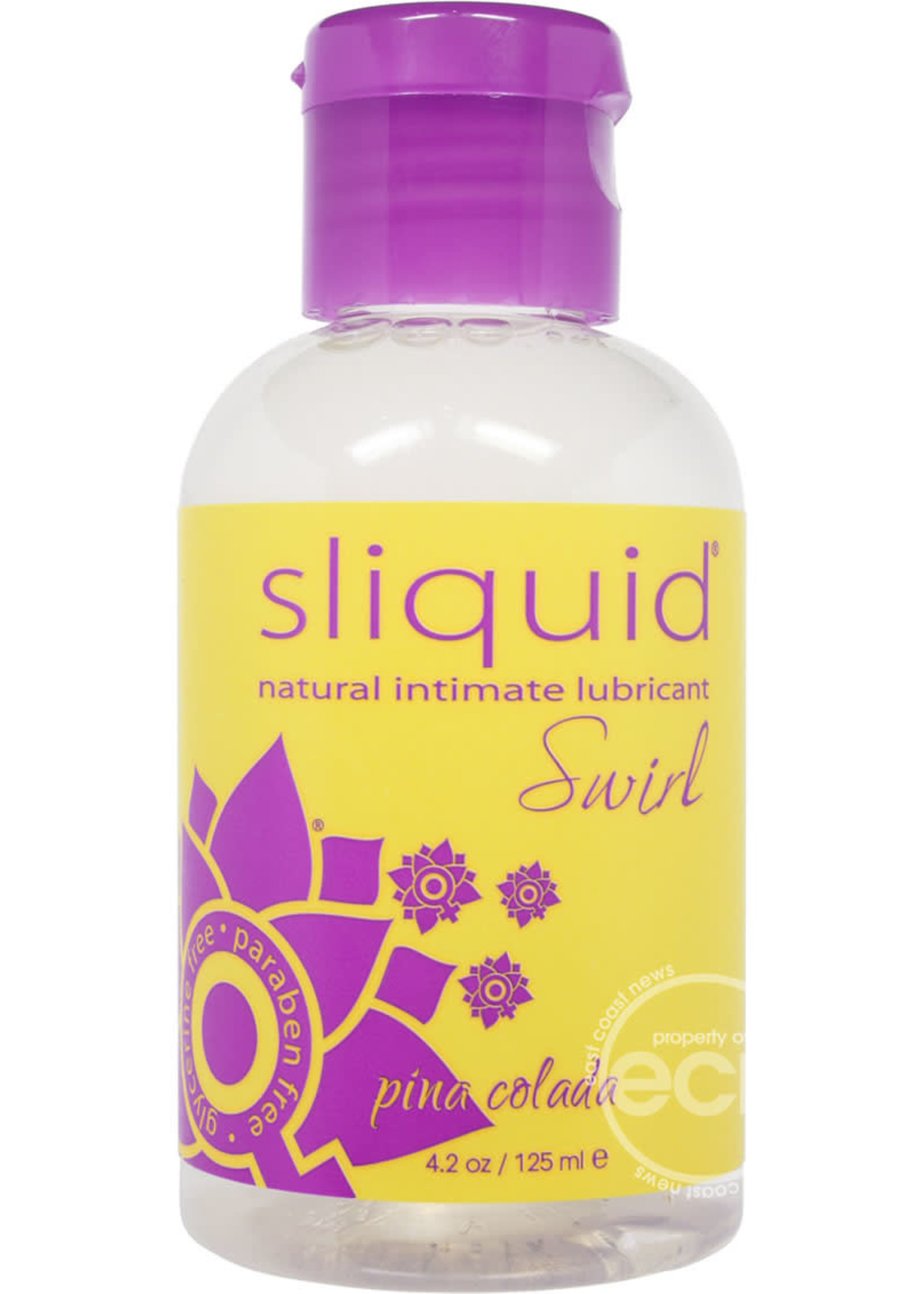 Sliquid Sliquid Naturals Swirl Water Based Flavored Lubricant  4oz