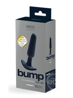 Vedo Toys VeDO Bump Rechargeable Silicone Anal Vibrator - Just Black