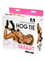 Whip Smart Hog Tie - Black