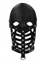 Shots Ouch! Pain Leather Male Mask - Black