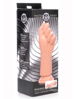 XR Brands Master Series Knuckles Small Clenched Fist Dildo - Vanilla
