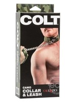 CalExotics COLT Camo Collar & Leash Set - Multi-Colored