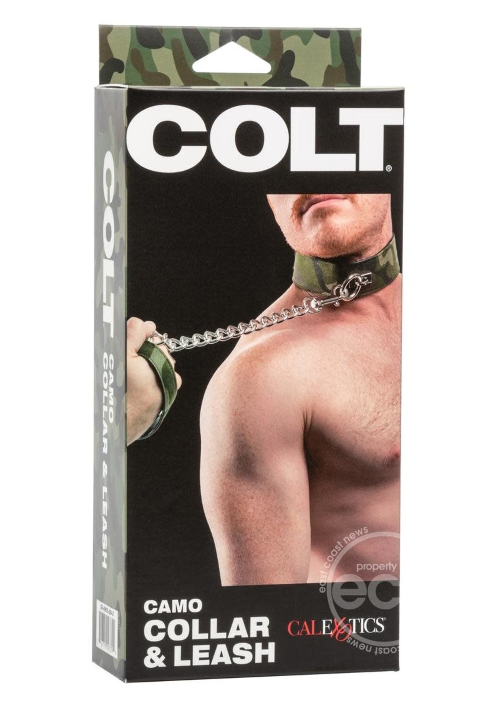 CalExotics COLT Camo Collar & Leash Set - Multi-Colored