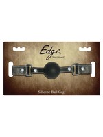 Sportsheets Edge Silicone Ball Gag With Adjustable Leather Strap