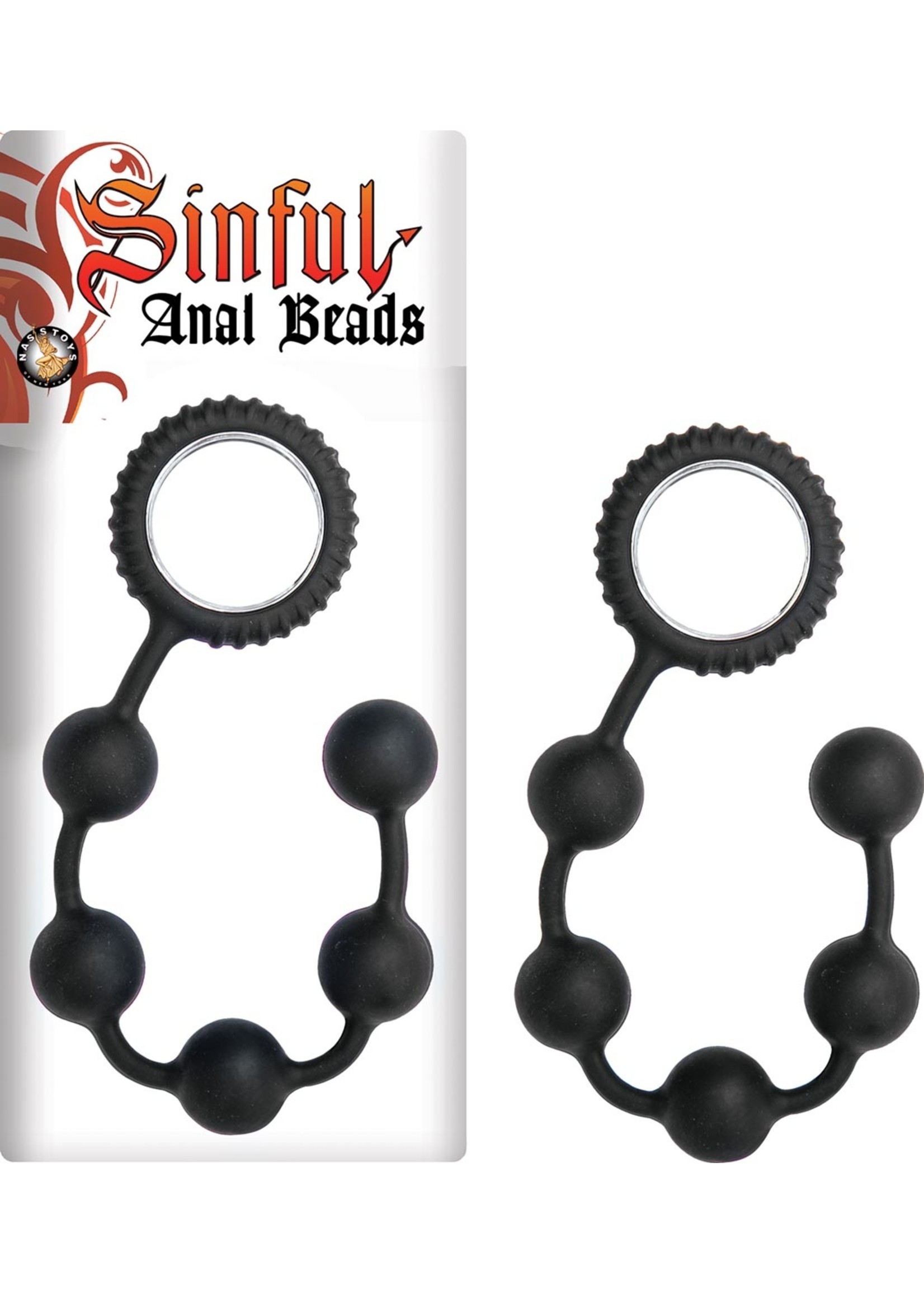 Nasstoys Sinful Anal Beads Silicone