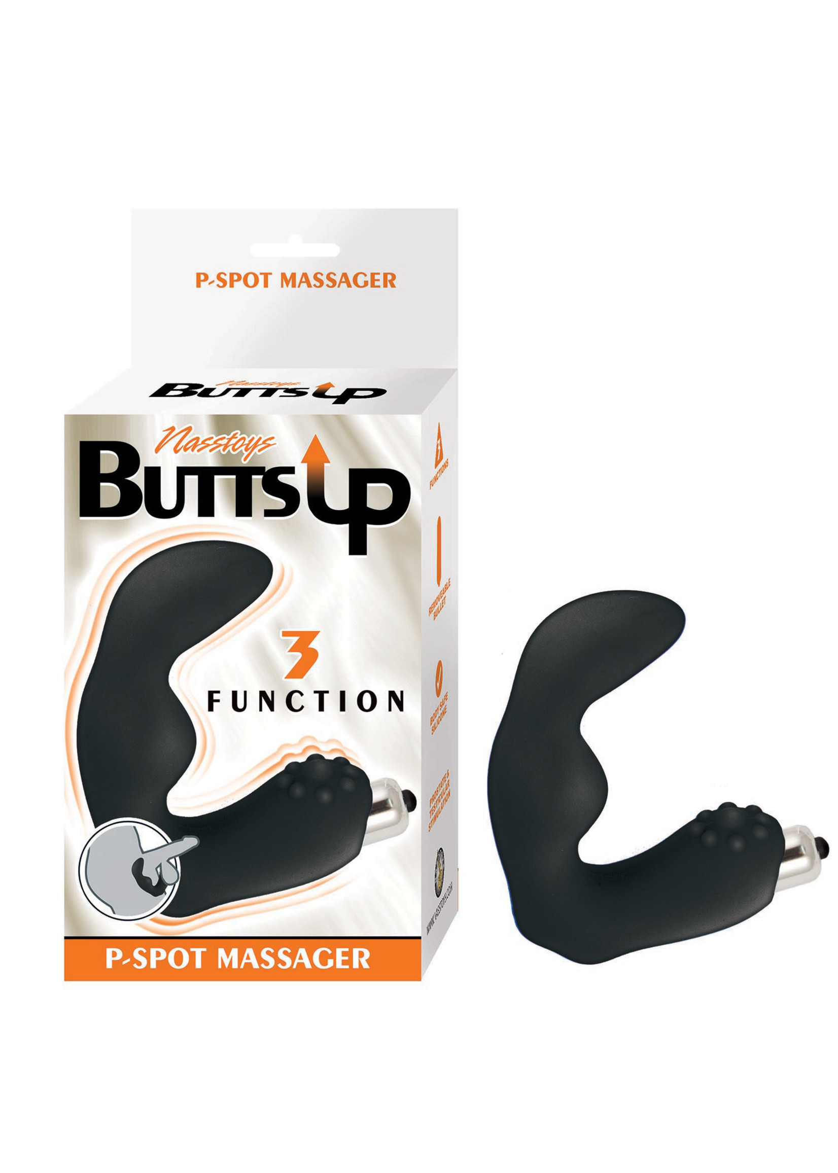 Nasstoys Butts Up Silicone P-Spot Prostate Massager