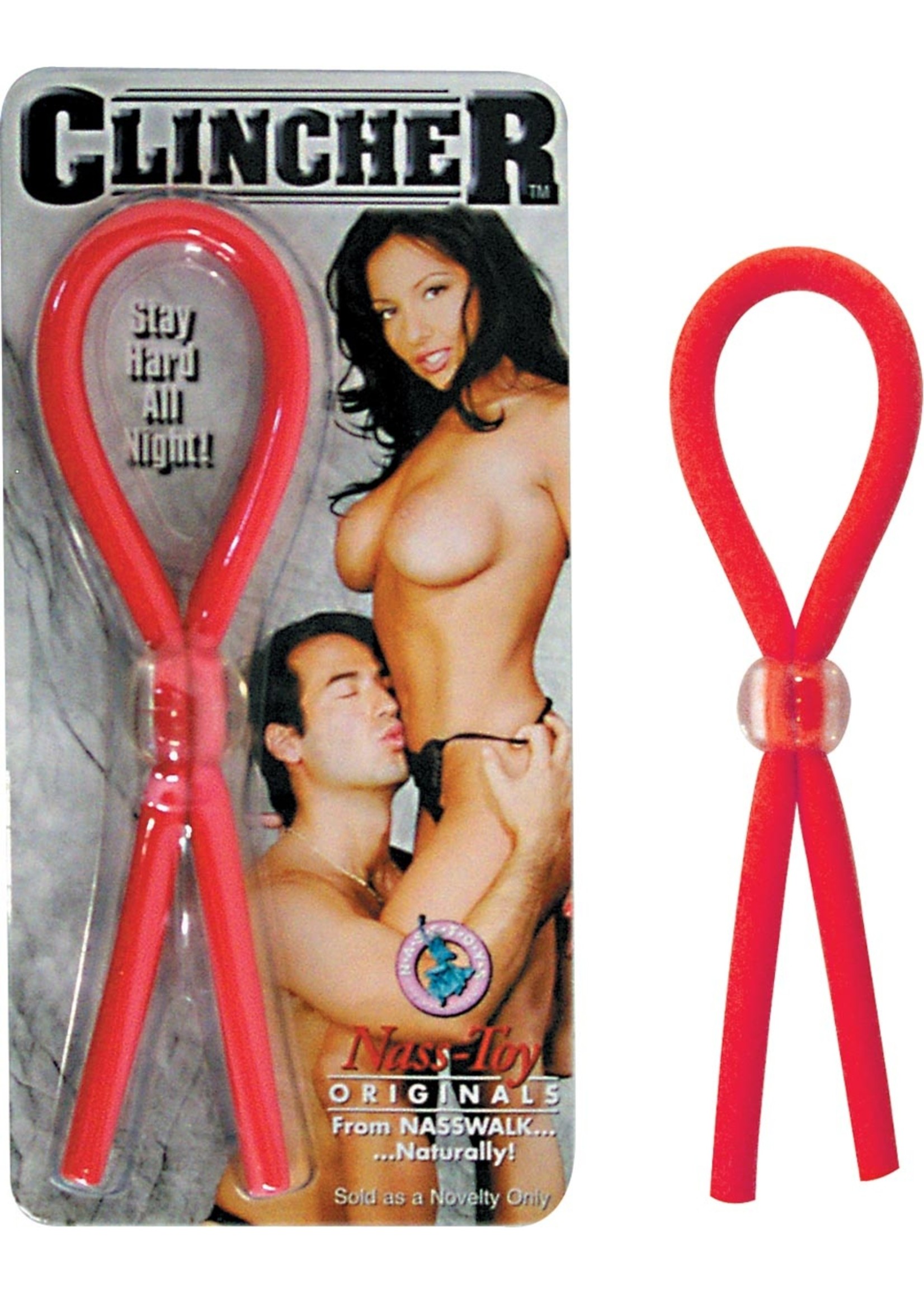 Nasstoys Clincher Adjustable Rubber Tie Cock Ring