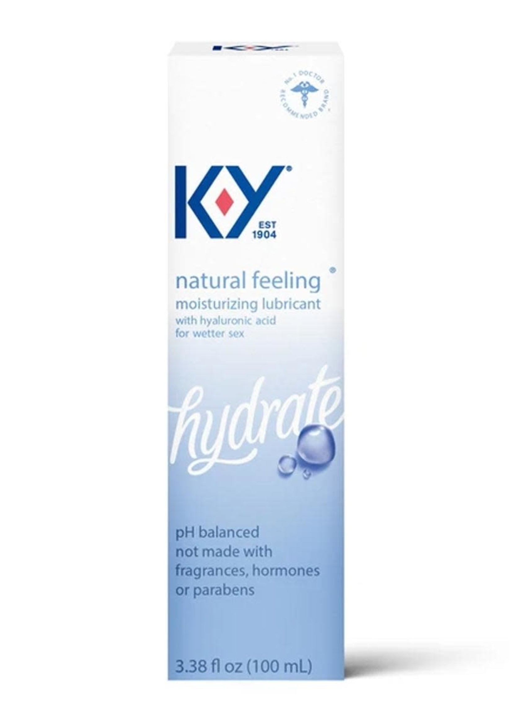 K-Y K-Y Natural Feeling Hyaluronic 3.38 Oz
