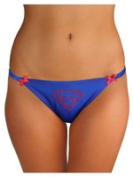 Superhero Licensed Goods Superman Lace Back Panty