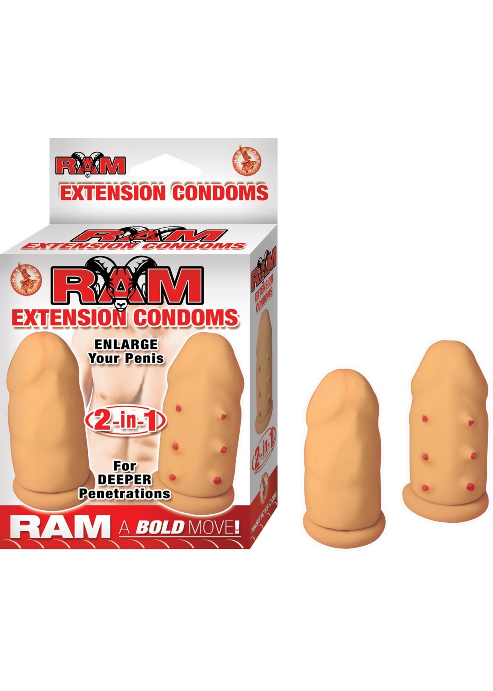 Nasstoys Ram Extension Condoms