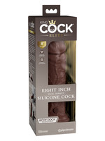 Pipedream Products, Inc. King Cock Elite Dual Density Silicone Dildo 8in