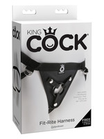 Pipedream Products, Inc. King Cock Fit Rite Harness - Black