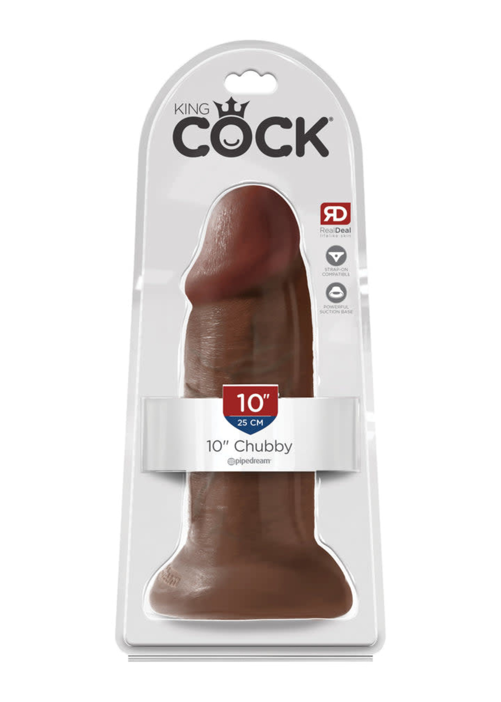 Pipedream Products, Inc. King Cock Chubby Dildo 10in