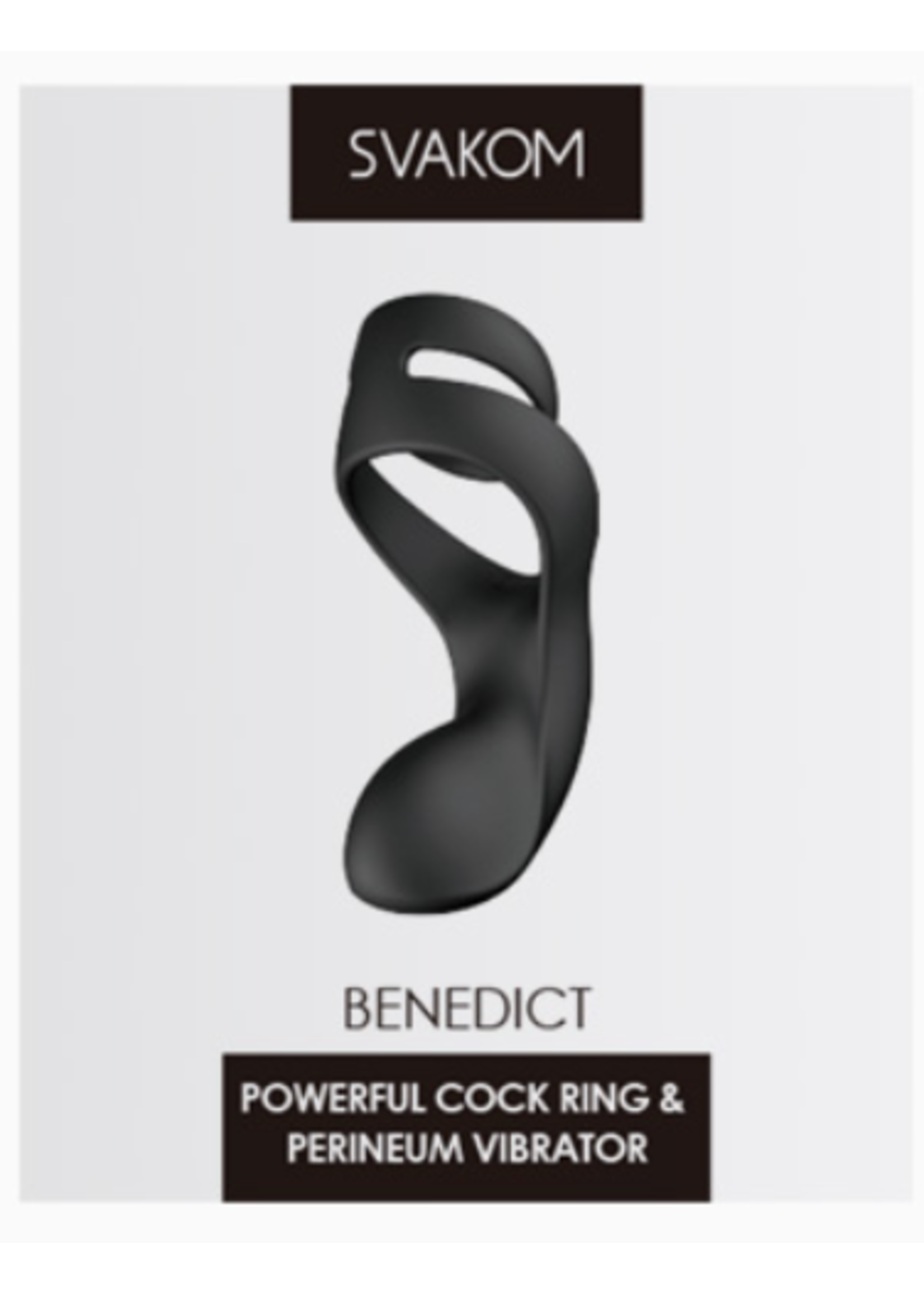 Svakom Benedict Double Ring Perineum Stimulator