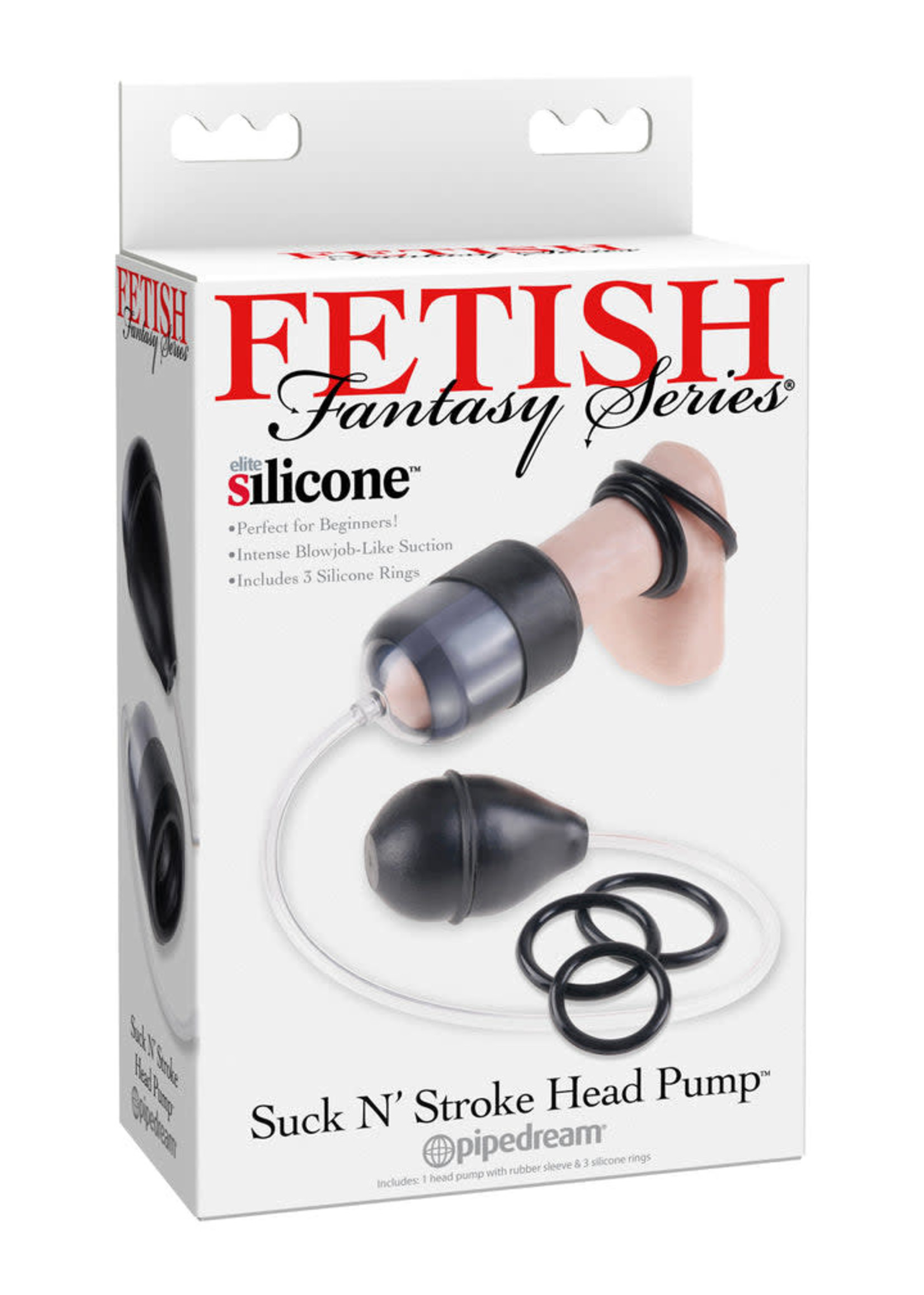 Pipedream Products, Inc. Fetish Fantasy Series Suck N’ Stroke Head Pump