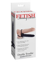 Pipedream Products, Inc. Fetish Fantasy Double Trouble Strap On 5.5 Inch