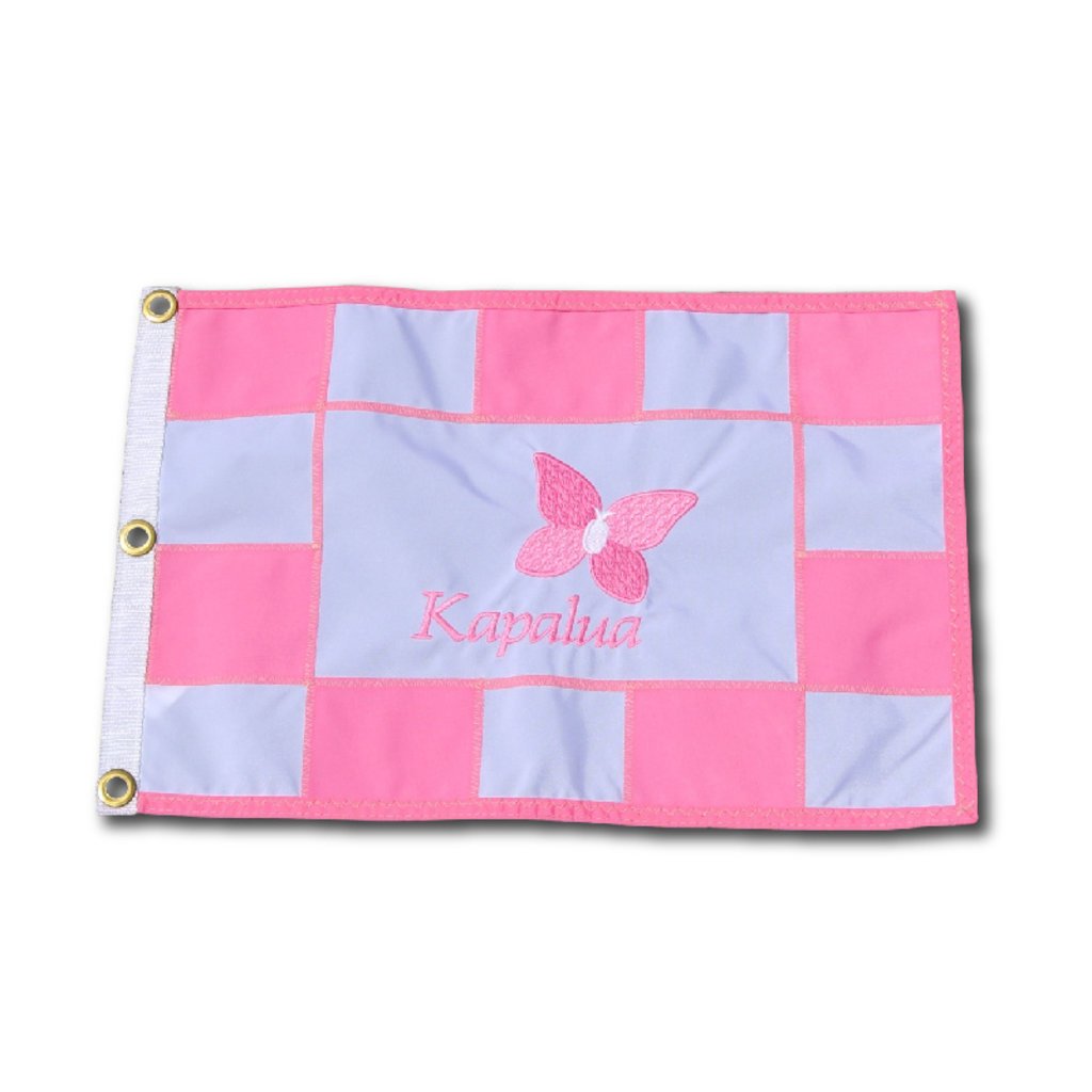 PRESTIGE FLAG KAPALUA CHECKERED PIN FLAG