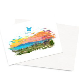 COULOIR KAPALUA  HANDMADE CARD