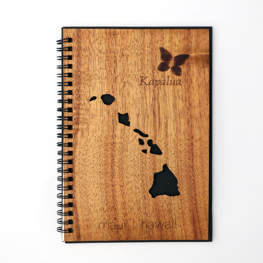 KOA WOOD RANCH KAPALUA KOA NOTEBOOK