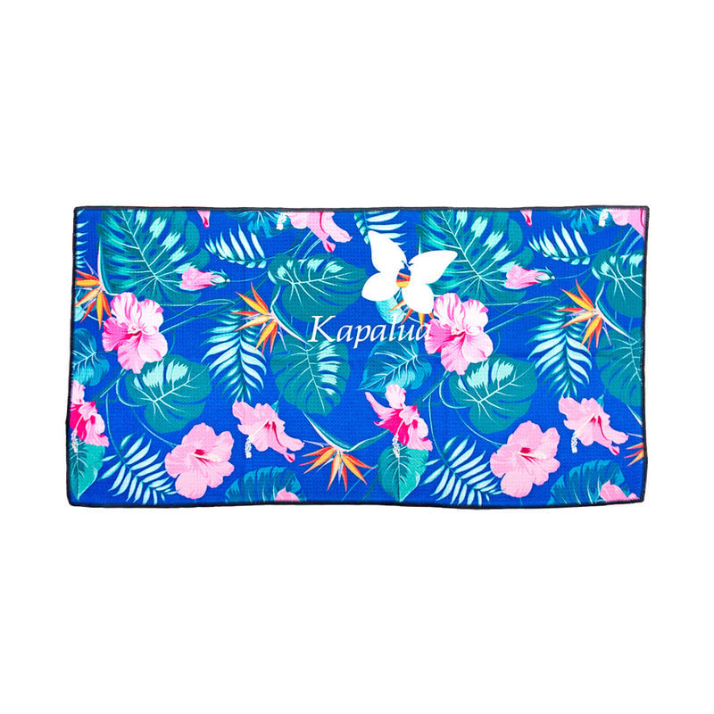 DYNAMIC BRANDS KAPALUA FLORAL GOLF TOWEL more colors