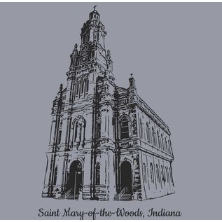 Saint Mary-of-the-Woods Church T-Shirt