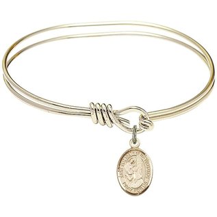 Saint Mother Theodore Guerin Oval Eye Hook Bangle