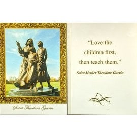 Prayer Card - Mother Theodore - Love the Children First