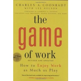 The Game of Work by Charles A. Coonradt - Used Hardcover