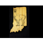 Indiana State Cutting Board