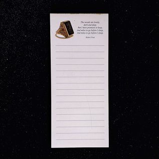 Magnetic Notepad with SMW Ring