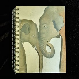 Ellie Pooh Journal - Painted Elephants