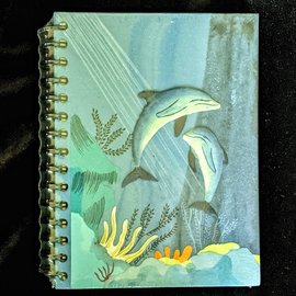 Ellie Pooh Journal - Dolphin Turquoise