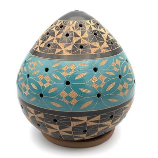 Geometric - Ceramic Lantern