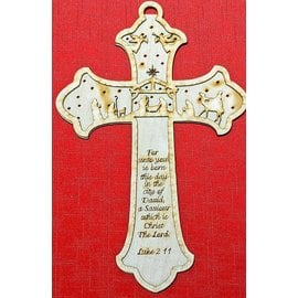 Christmas Nativity Cross