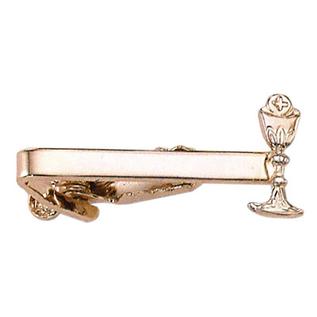 First Communion Chalice Tie Clip