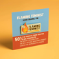 Flaming Feminist Pin