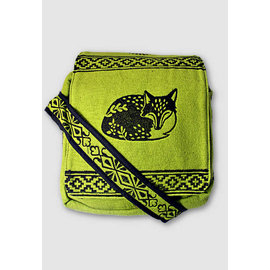 Heavy Cotton Block Print Purses