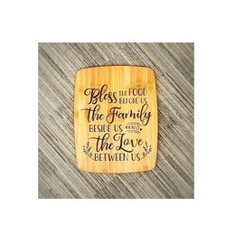 Glowforge - "Bless the Family Beside Us..." Cutting Boards