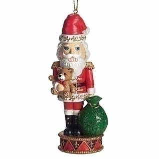 Nutcrackers Santa Ornament